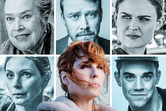 What to stream this week (clockwise from top left): Matlock; Patriot; Bones; Take That; Under Salt Marsh; and Sheriff Country. 