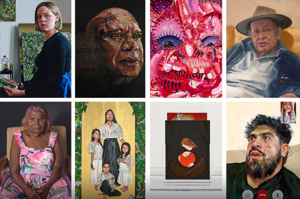 There are 57 finalists in this year’s Archibald Prize.