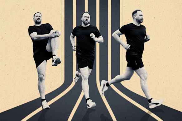 Konrad Marshall ran every day for a year.