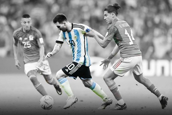 Argentina star Lionel Messi.