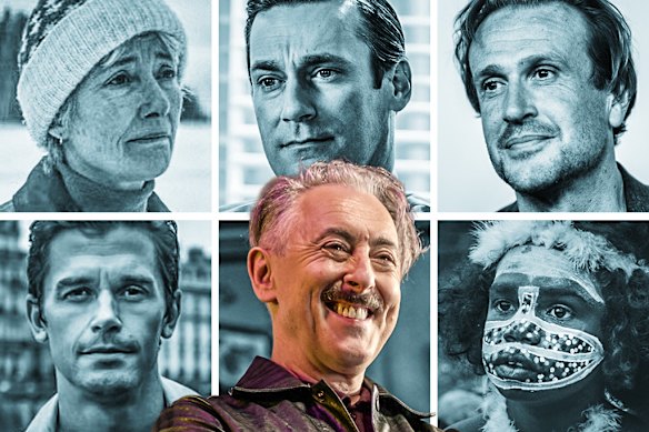 What to stream this week (clockwise from top left): Dead of Winter; Mad Men; Over Your Dead Body; Journey Home, David Gulpilil; Tip Toe; and Best of the World with Antoni Porowski.