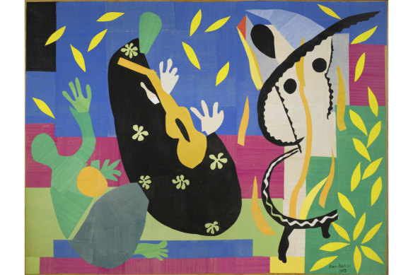 The sorrow of the king (La tristesse du roi), 1952 by Henri Matisse.