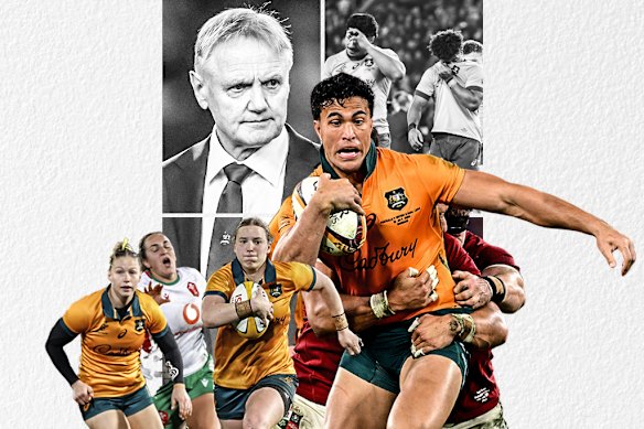 The Wallabies and Wallaroos had mixed results on the international stage in 2026.