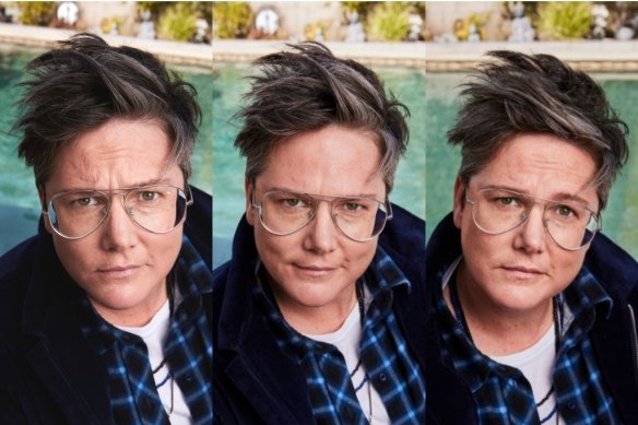 Comedian Hannah Gadsby in West Hollywood, Los Angeles.