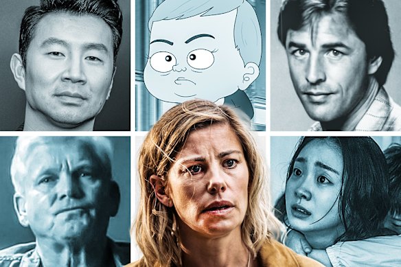 What to stream this week: (from top left) The Copenhagen Test; Prince George; Miami Vice; The Great Flood; Dear Life; and The Monaco Murders. 