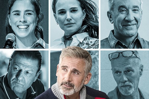 What to stream this week: (from top left) Sarah Silverman; The Fountain of Youth; Shifting Gears; Quilters; Mountainhead and This City is Ours.