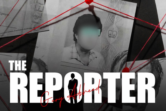 He was the secret operative working to sting corrupt police. On the fringes of organised crime. One reporter came face to face with him. Twice. 