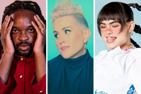 Genesis Owusu, Katie Noonan and Benee are performing in Sydney in autumn.