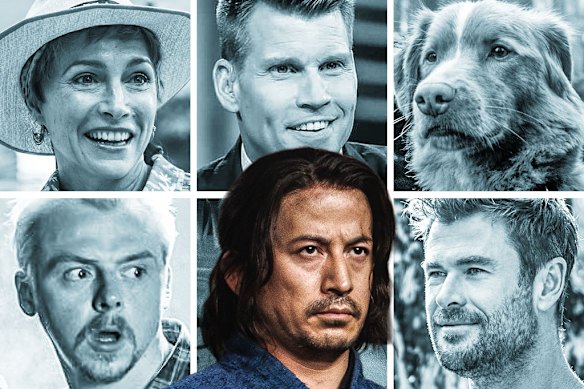 What to stream this week: (from top left) Bump: A Christmas Film; NFL RedZone; Good Boy; Chris Hemsworth: A Road Trip to Remember; Last Samurai Standing; and Spaced.  