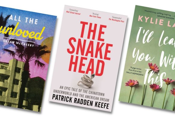 Books to read this week include new titles from Susan McCreery, Patrick Radden Keefe and Kylie Ladd.