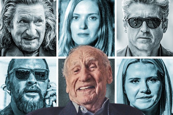 What to stream this week (from top left): Wonder Man; Drops of God; Memory of a Killer; Kidnapped: Elizabeth Smart; Mel Brooks: The 99-Year-Old Man!; and The Wrecking Crew.   