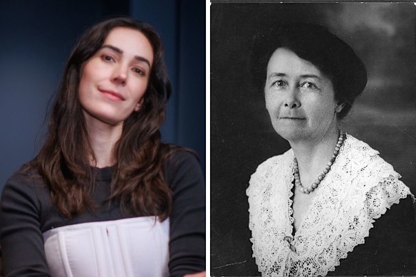 Geraldine Hakewill stars as Miles Franklin in STELLA.