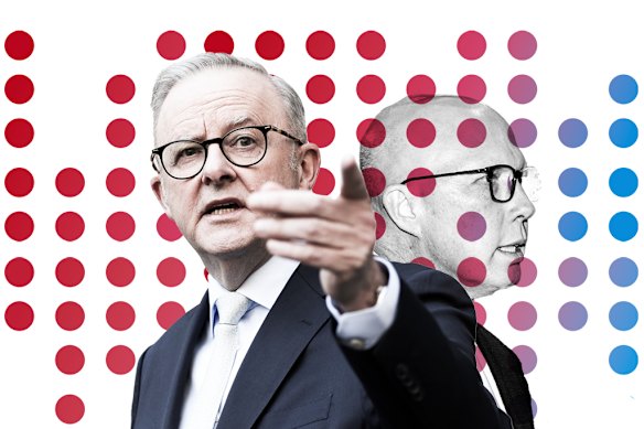 Anthony Albanese, Peter Dutton, and the numbers that swayed the election.