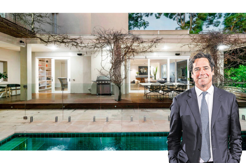 Outgoing AFL boss Gillon McLachlan lists his house for sale, asks $10 million to $11 million