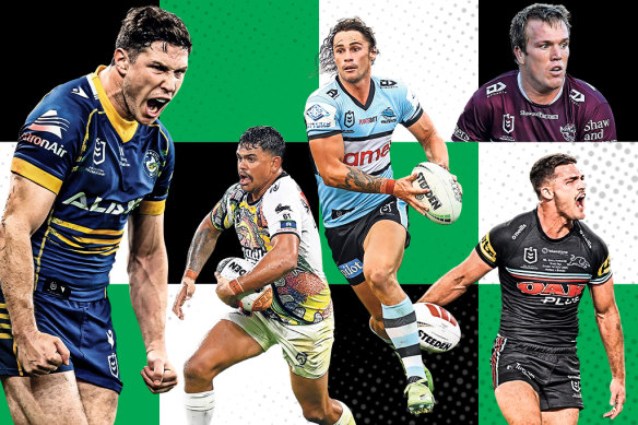 Who's playing in the nrl tonight top