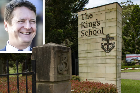 The Kings School decided against building a plunge pool at the residence of its headmaster Tony George after public uproar.