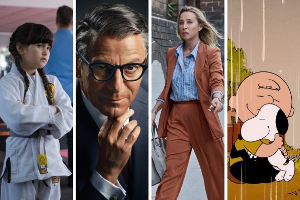 Ava Cannon in <i>Bump</i>; Jason Isaacs in <i>Archie</i>; Asher Keddie in <i>Strife</i> and Charlie Brown and Snoopy in <i>The Snoopy Show</i>.