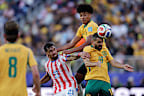 Lucas Herringotn shone in his World Cup debut. 