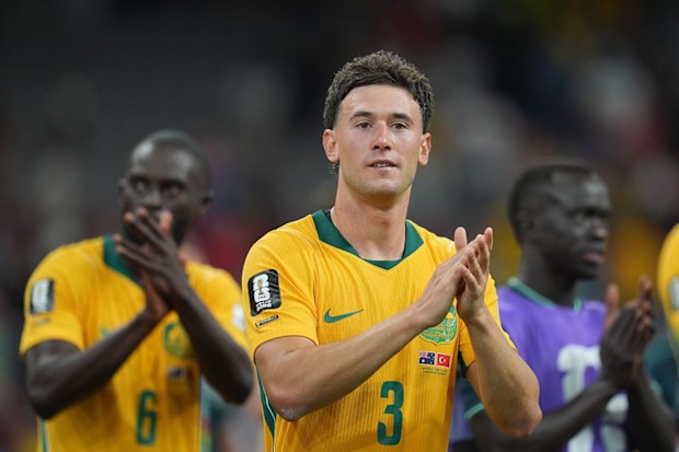 Circati celebrates after Australia’s victory over Turkiye