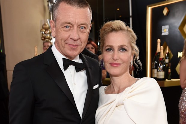 Gillian Anderson and Peter Morgan