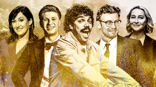 Celia Pacquola, Robert Irwin, Tony Armstrong, Simon Baker and Asher Keddie are all nominated for Logies in 2024.