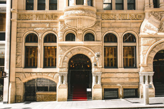 The Burns Philp building in Sydney’s Bridge Street invests heavily in its civic presence.