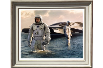 In Christopher Nolan's 'Interstellar', Matthew McConaughey plays an astronaut who uses the high gravity of a black hole to time travel to faraway planets.