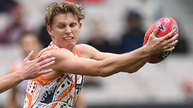 Lachie Whitfield is set to return for the Giants this weekend.