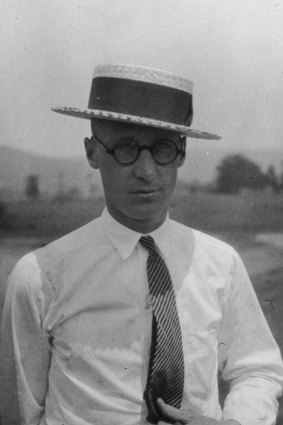 John T. Scopes, defendant, in 1925.
