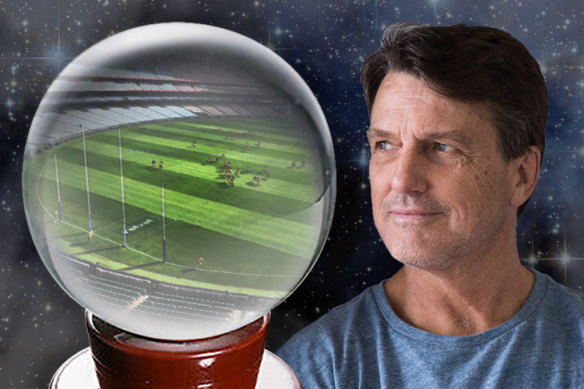 Paul Roos thinks the AFL should look to the past for ideas in the post-coronavirus football world.