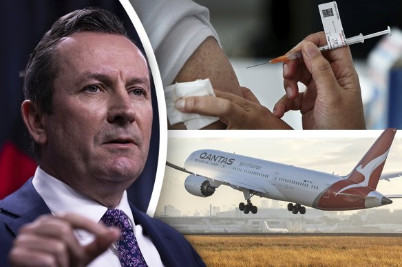 WA Premier Mark McGowan was indignant at news that Qantas might bypass his state.