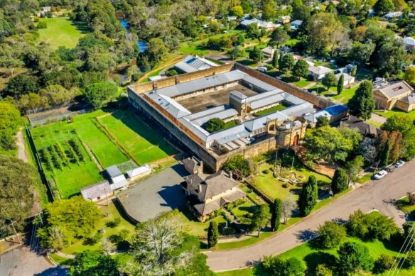 The historic correctional facility is set on 1.9 hectares in Berrima.