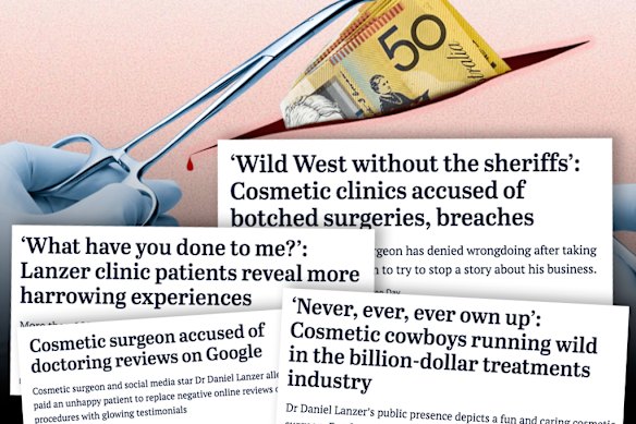 The medical regulator has announced a sweeping review of the cosmetic surgery industry 