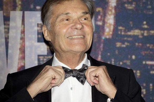 Actor Fred Willard arrives at the 40th anniversary of Saturday Night Live in New York. 