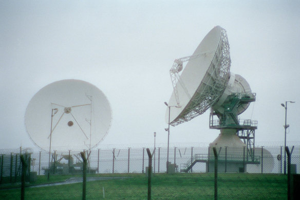 R.A.F. Menwith Hill Surveillance Centre in Yorkshire, in the UK, is the largest base of the Echelon network, and can carry out two million intercepts per hour. 
