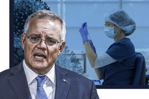 The Morrison government is in negotiations with pharmaceutical companies to be able to make mRNA COVID-19 vaccines in Australia.