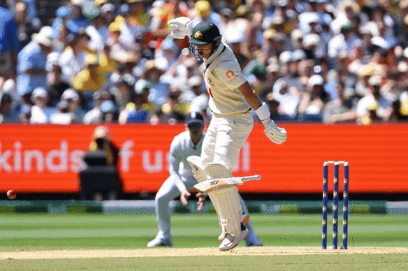 Marnus Labuschagne conseguiu um no MCG.