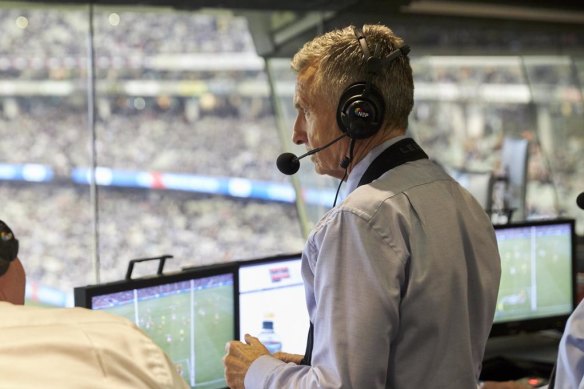 Bruce McAvaney will no longer call football.