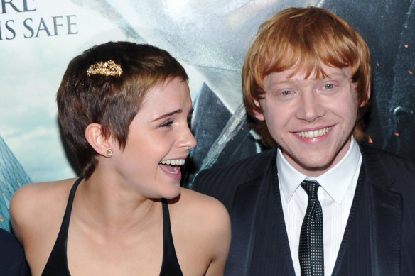 The last four films in the Harry Potter franchise earned $US4.2 billion in the past five years, taking Emma Watson and Rupert Grint to the top of Forbes' list of top grossing on-screen couples. 