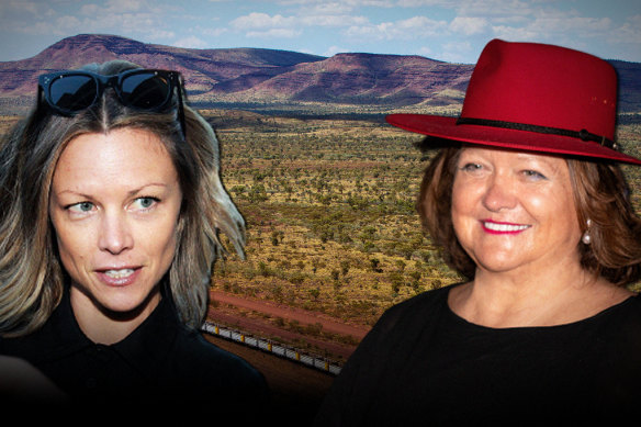 War of the Rineharts: Bianca Rinehart is challenging her mother Gina to Hancock Prospecting’s Pilbara assets.