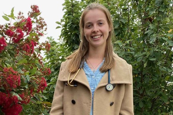 Sophie Fontaine is in the first cohort of 104 medical students studying in Gippsland as part of Monash University’s new rural-based training program.