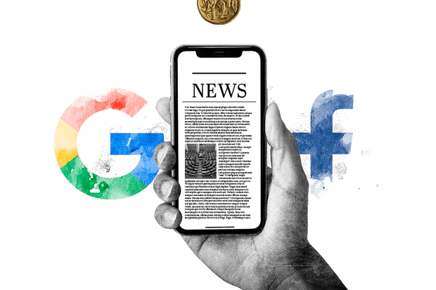 Google and facebook versus news media.