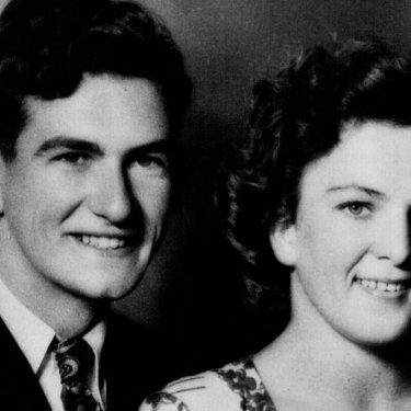 Bob Hawke and Hazel, engagement photos.