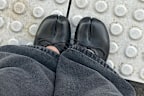 Maddison Skipper has bought into the tabi shoe trend.