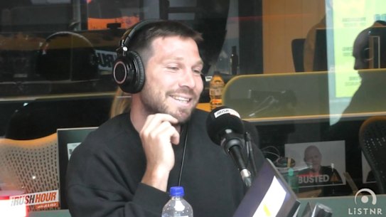 Toby Greene on Triple M’s Rush Hour.