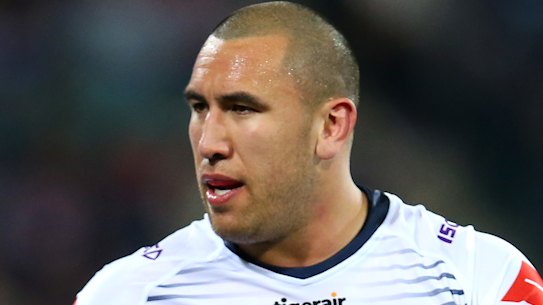 Melbourne Storm forward Nelson Asofa-Solomona.