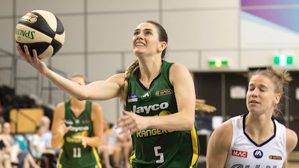 Tessa Lavey had to pack very quickly after her last minute call up to the Opals. 