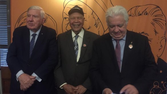 Three Wise Men: Everald  Compton, Uncle Albert Holt and Henry Palaszczuk. 