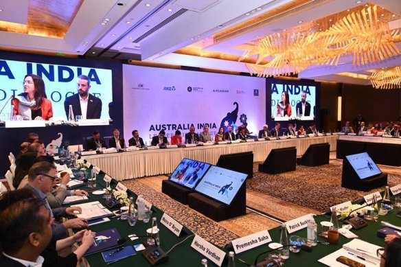 The Australia India Leadership Dialogue in New Delhi on Tuesday 