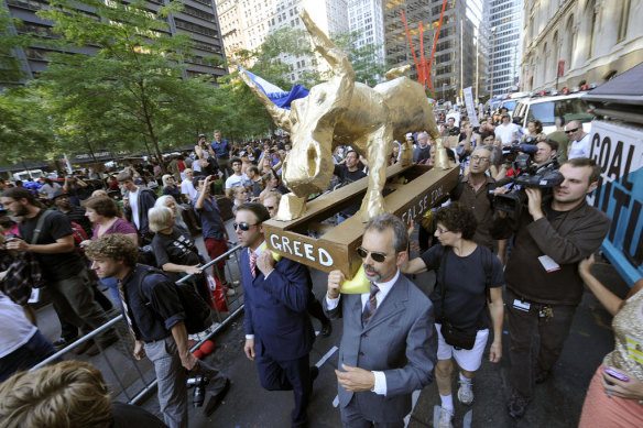 2011'deki Wall Street'i İşgal Et protestosu görüntüler açısından güçlüydü, ancak reform açısından hafifti.